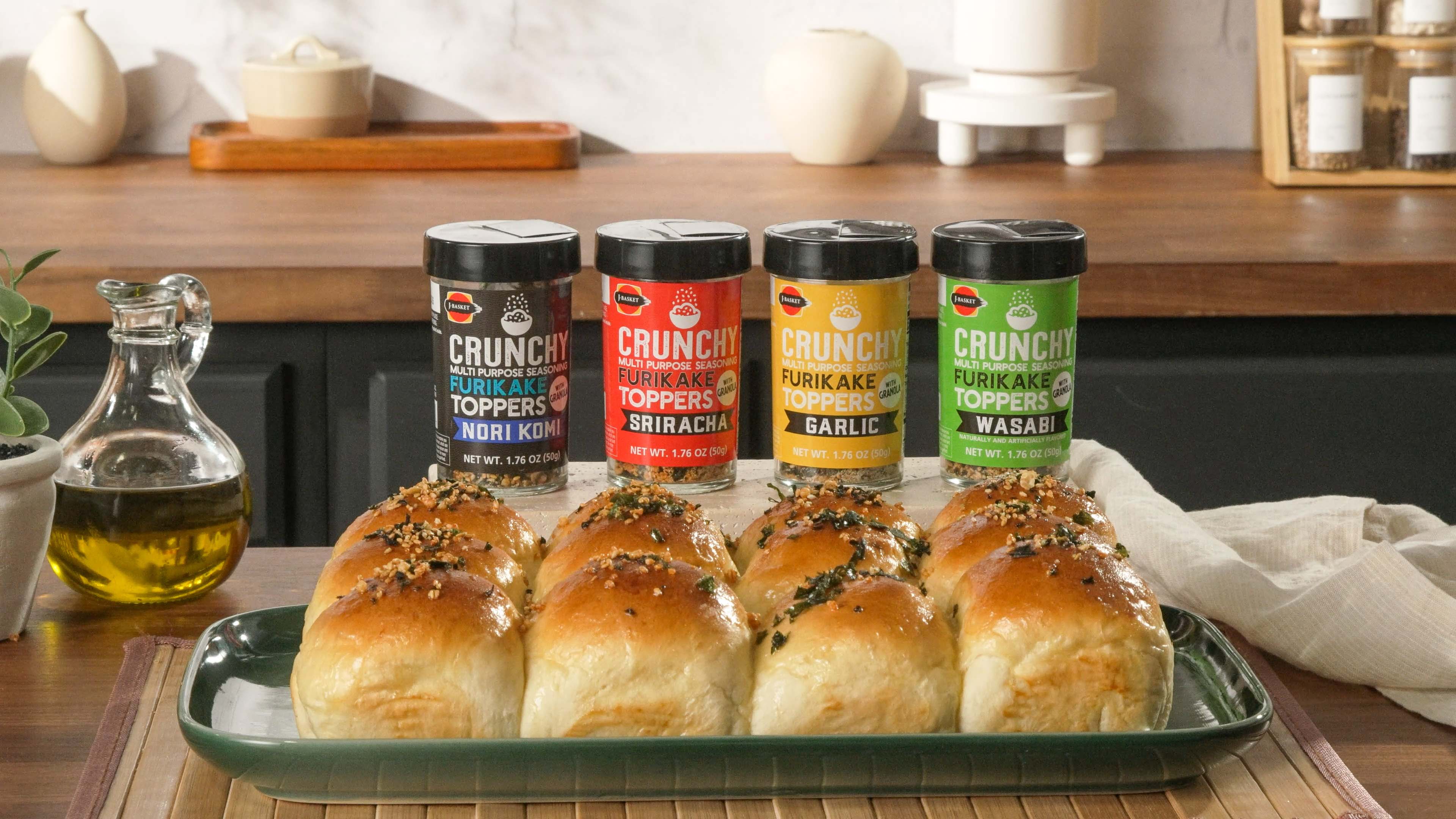 Crunchy Furikake Milk Buns - JFC International